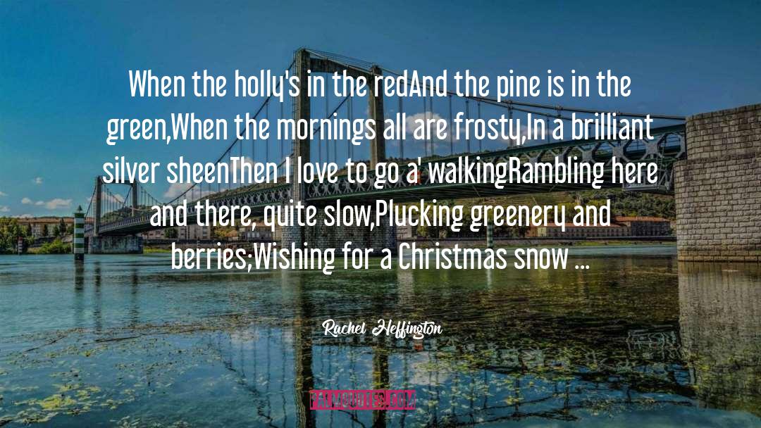 Christmas Horror quotes by Rachel Heffington