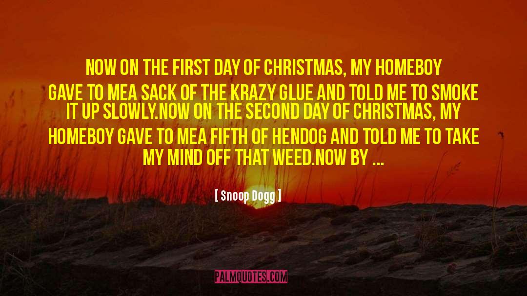Christmas Humor quotes by Snoop Dogg