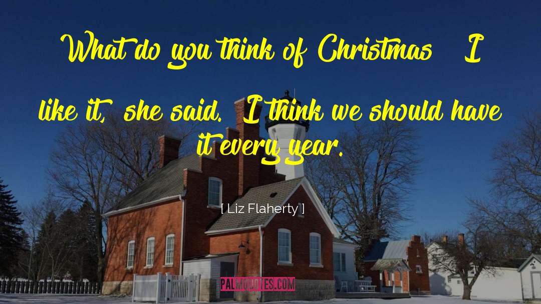 Christmas Humor quotes by Liz Flaherty