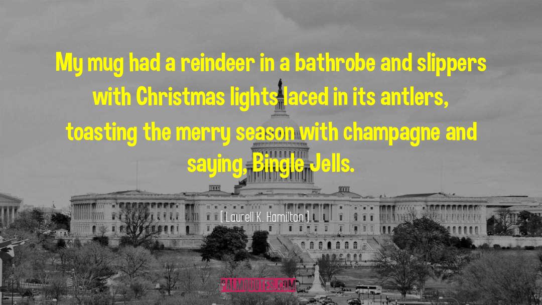 Christmas Lights quotes by Laurell K. Hamilton