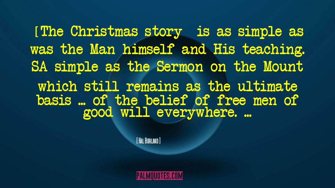 Christmas Lites quotes by Hal Borland