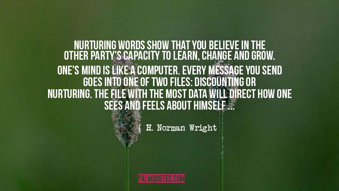 Christmas Message quotes by H. Norman Wright