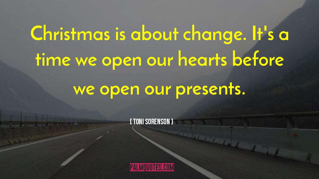 Christmas Month Start quotes by Toni Sorenson