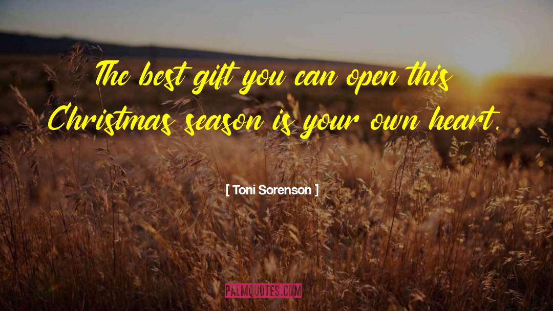 Christmas Month Start quotes by Toni Sorenson