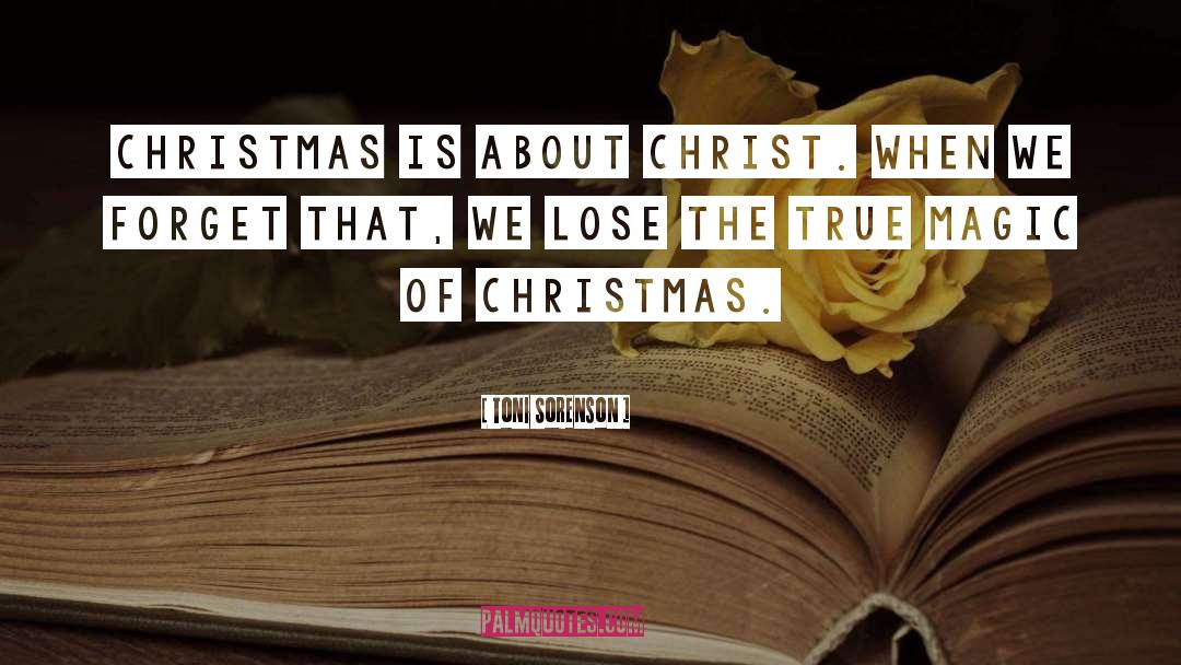 Christmas Month Start quotes by Toni Sorenson