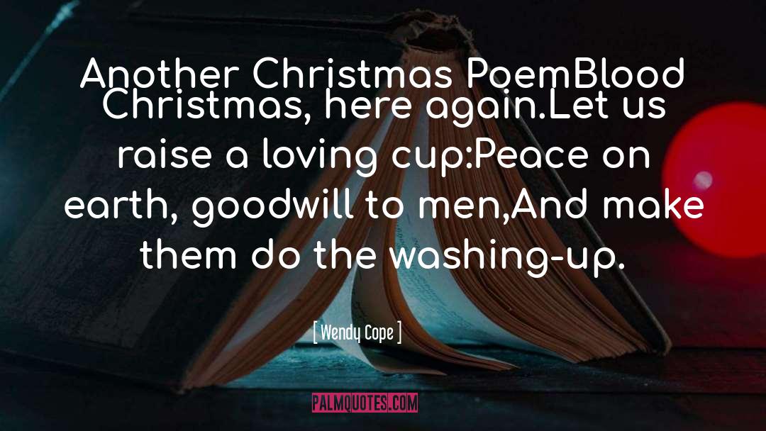 Christmas Month Start quotes by Wendy Cope