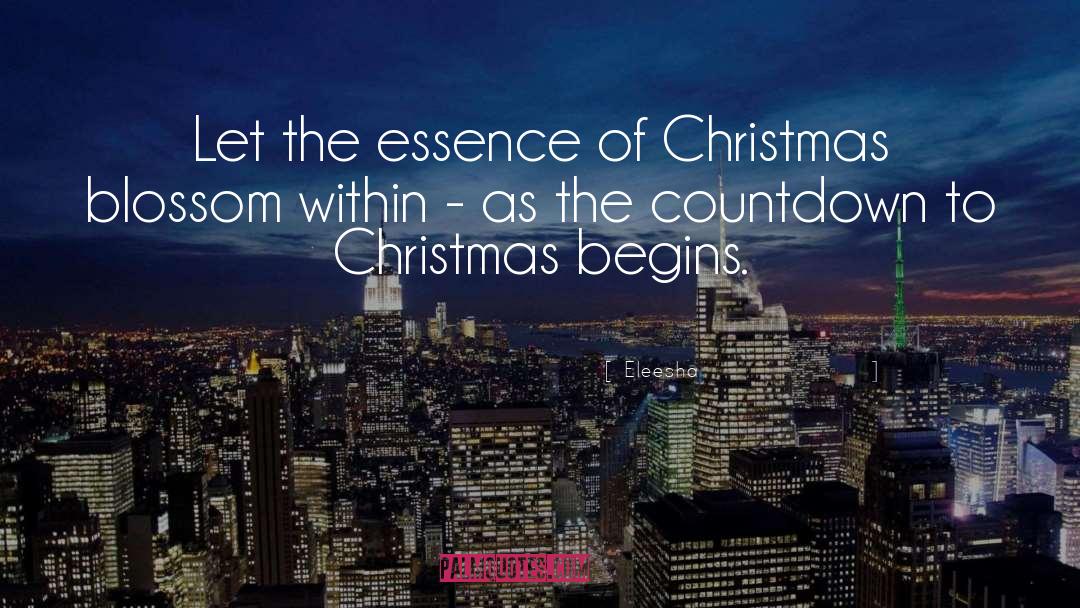 Christmas Month Start quotes by Eleesha