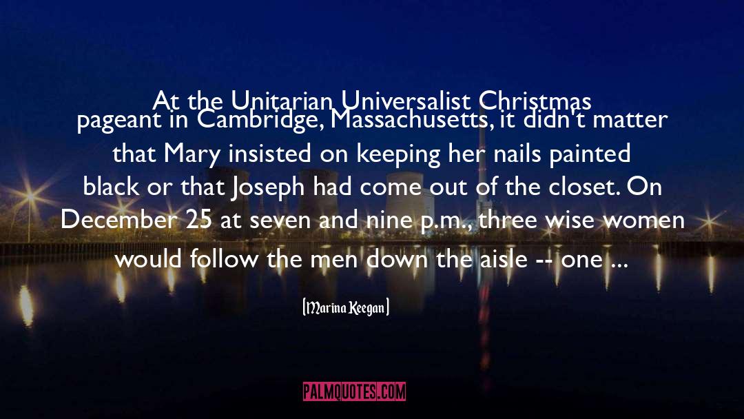 Christmas Morning quotes by Marina Keegan