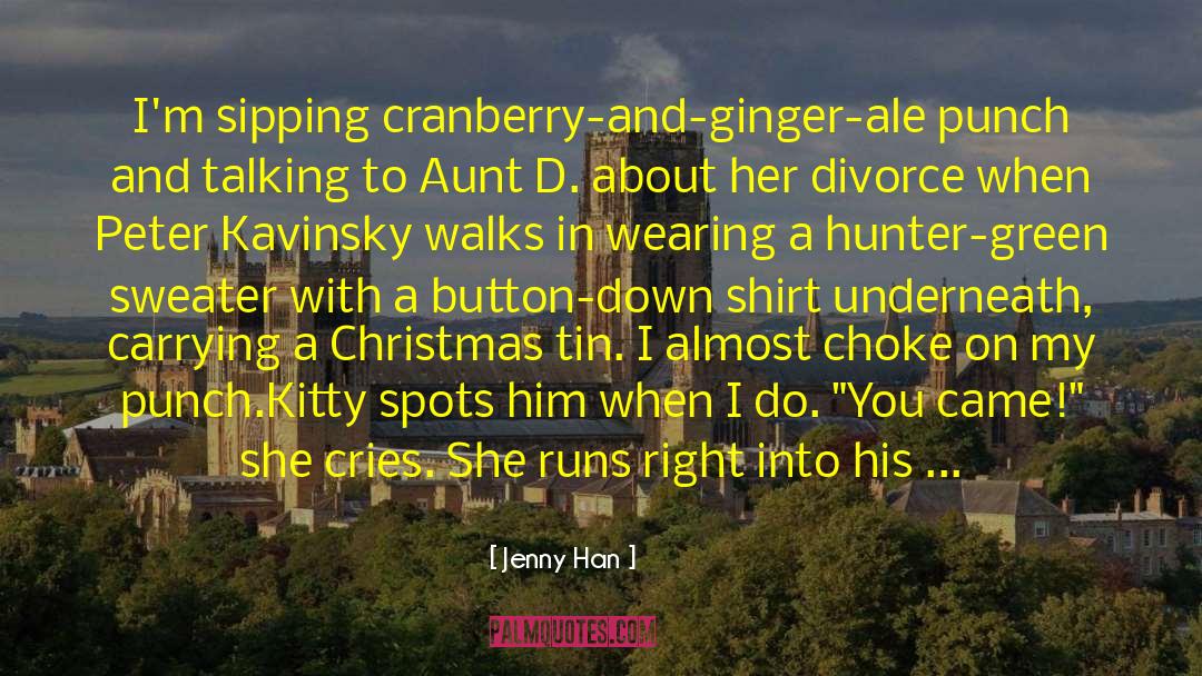 Christmas Mystery quotes by Jenny Han