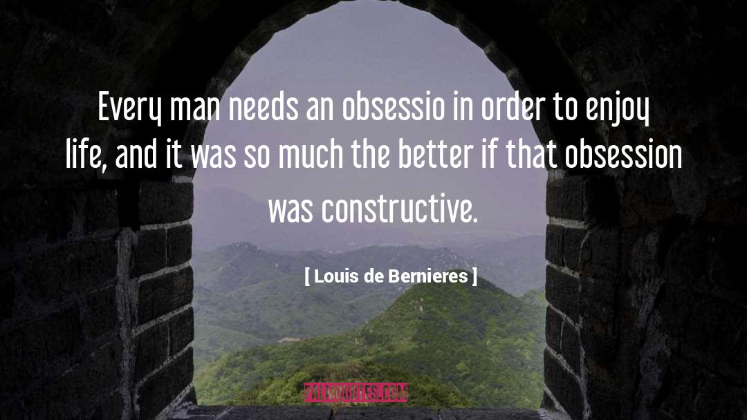 Christmas Obsession quotes by Louis De Bernieres