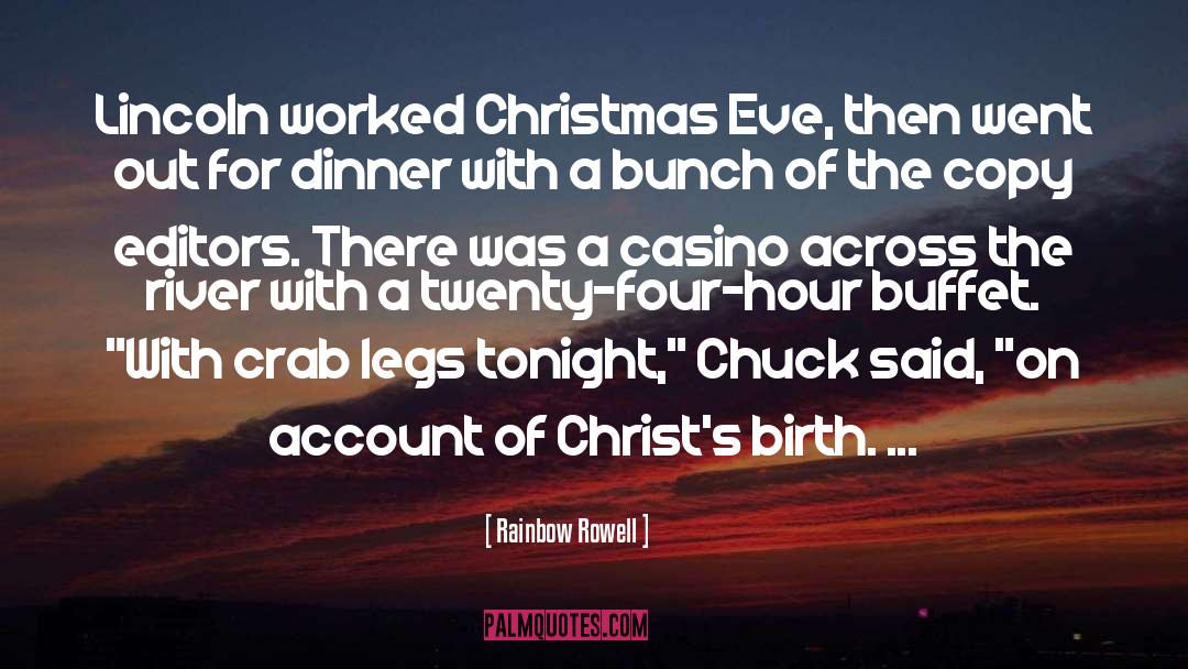Christmas Parties quotes by Rainbow Rowell