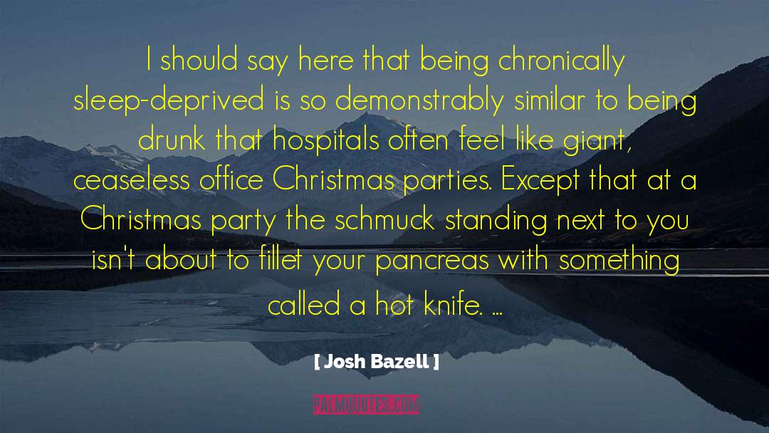 Christmas Parties quotes by Josh Bazell