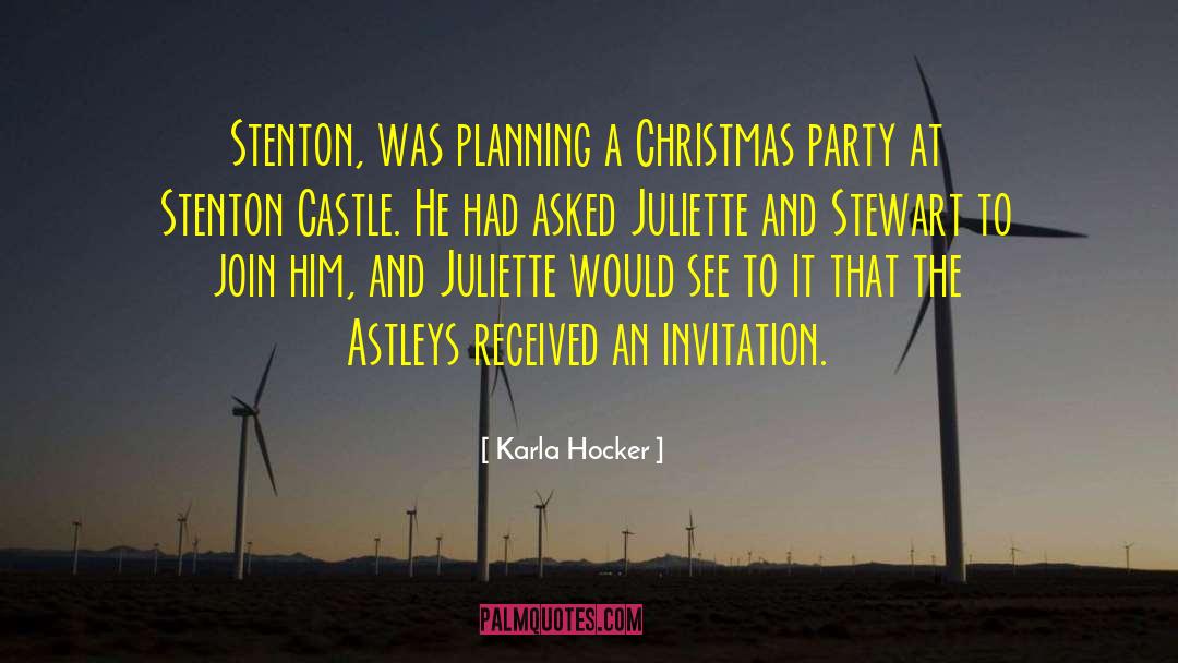 Christmas Party quotes by Karla Hocker