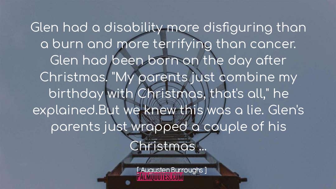 Christmas quotes by Augusten Burroughs
