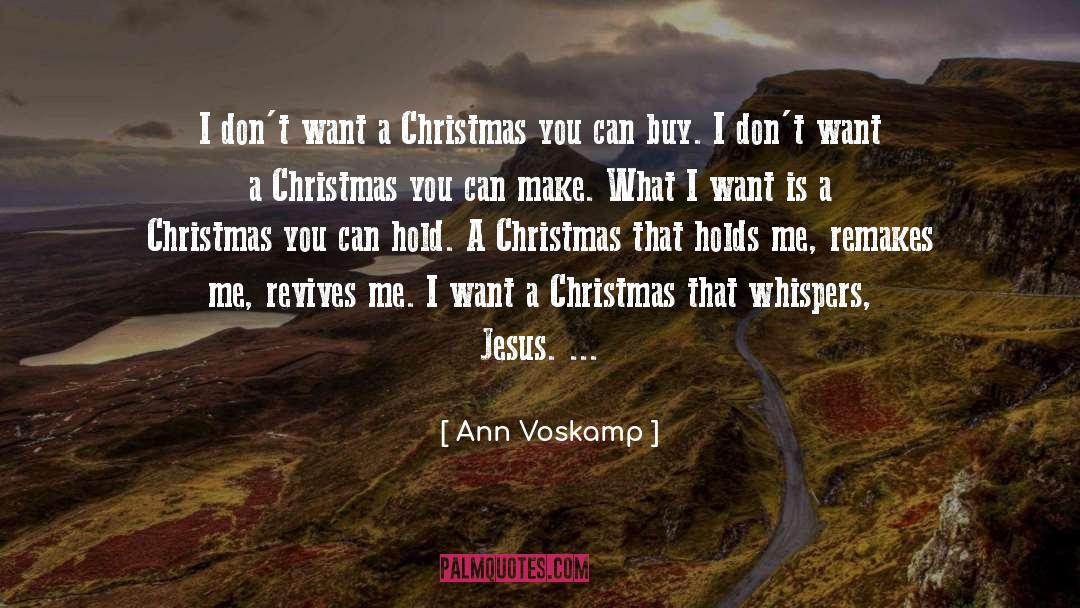 Christmas quotes by Ann Voskamp