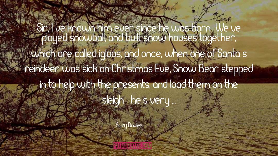 Christmas quotes by Suzy Davies