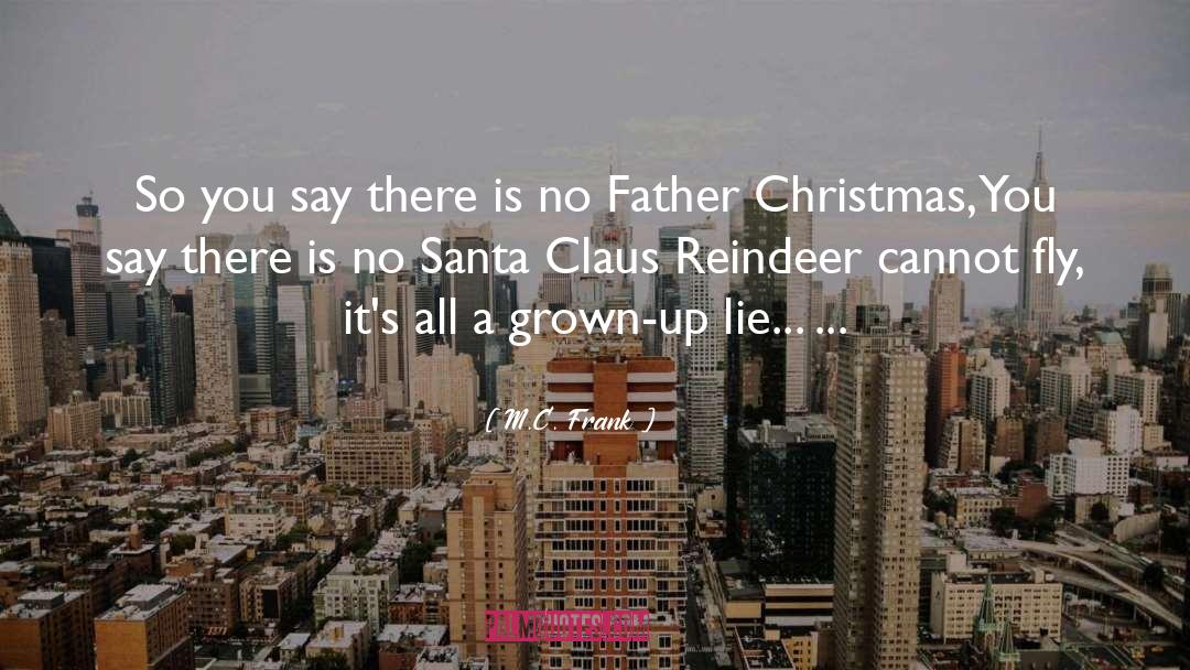 Christmas Romance quotes by M.C. Frank