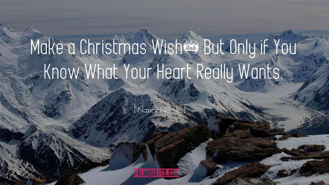 Christmas Romance quotes by Nancy Naigle