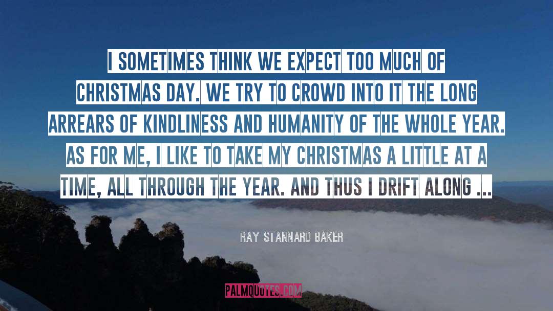 Christmas Romanced quotes by Ray Stannard Baker