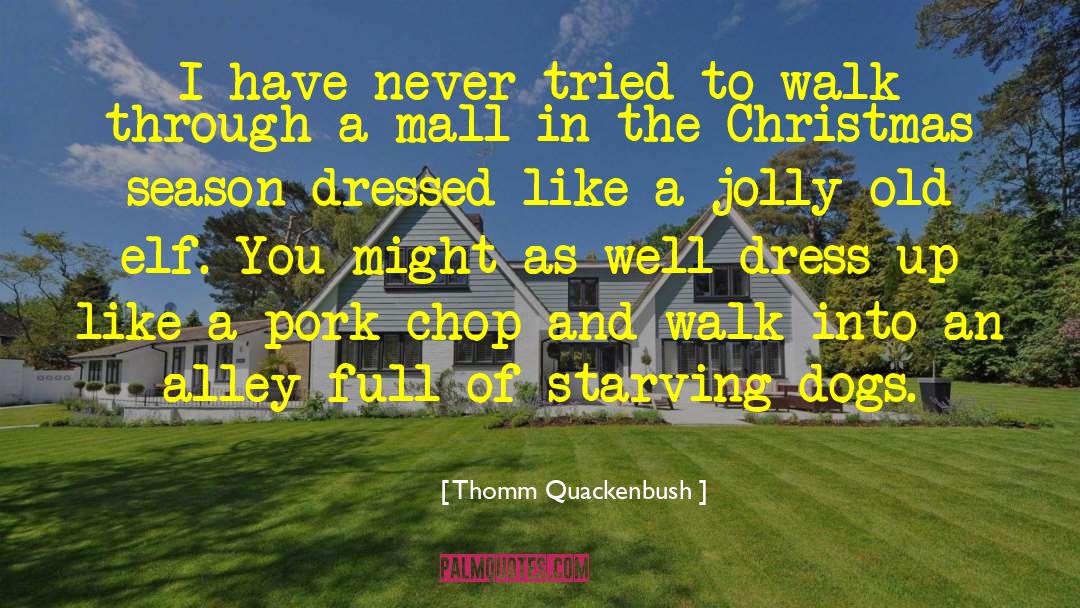 Christmas Season quotes by Thomm Quackenbush