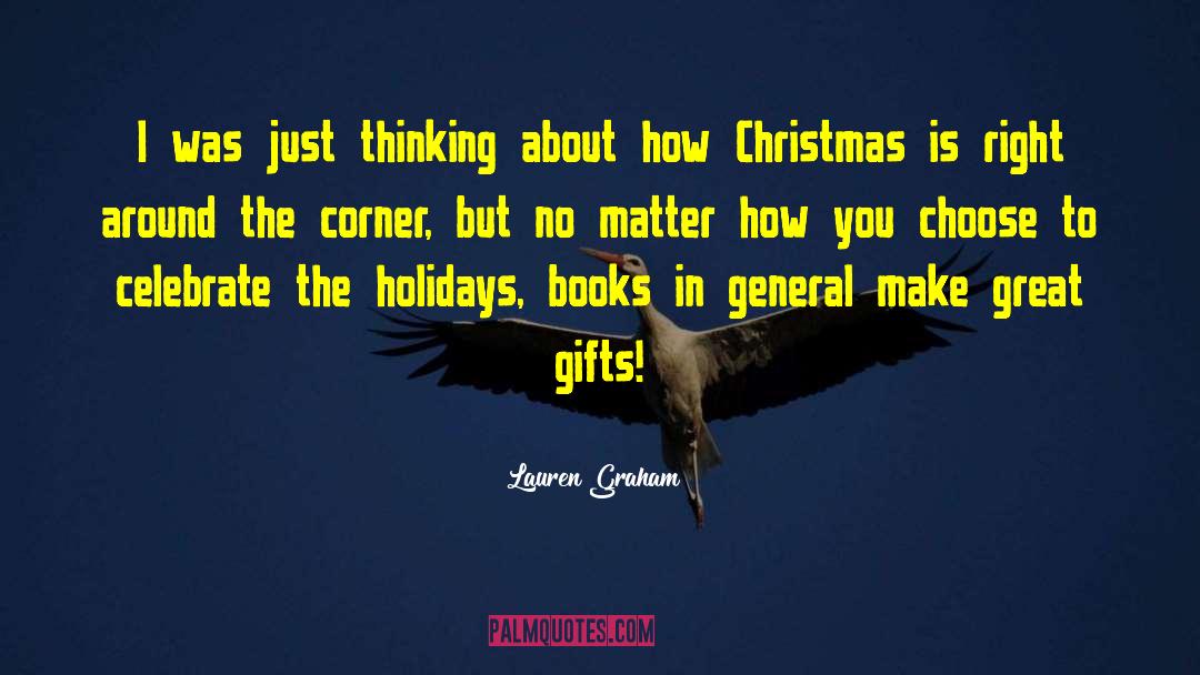 Christmas Shopping quotes by Lauren Graham