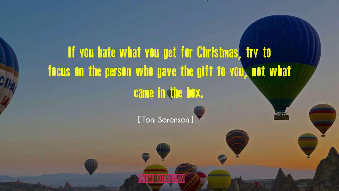 Christmas Spirit quotes by Toni Sorenson