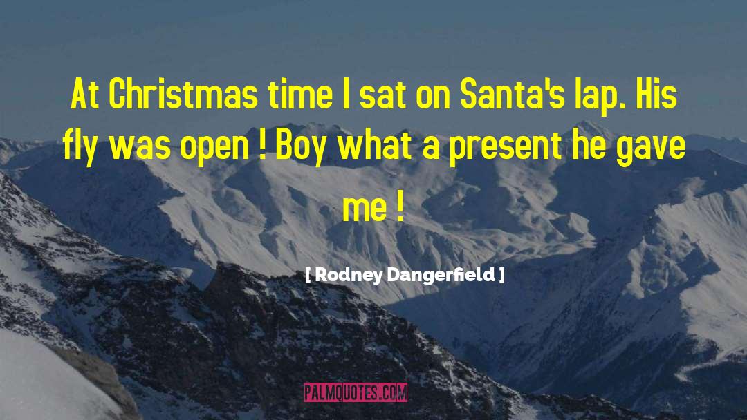 Christmas Time quotes by Rodney Dangerfield