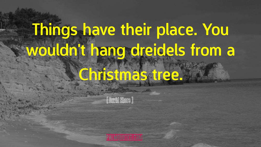 Christmas Tree quotes by David Shore