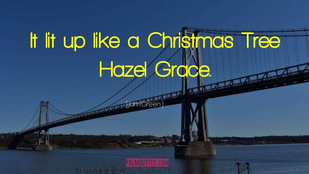 Christmas Tree quotes by John Green