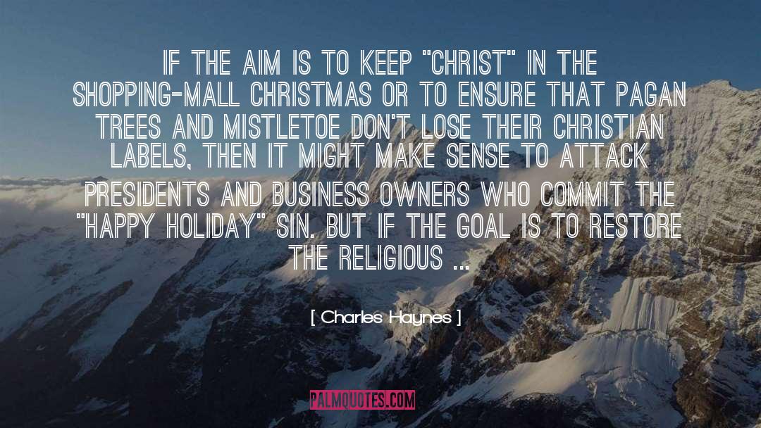 Christmas Wishes quotes by Charles Haynes