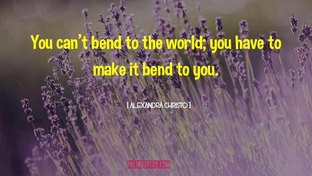 Christo quotes by Alexandra Christo