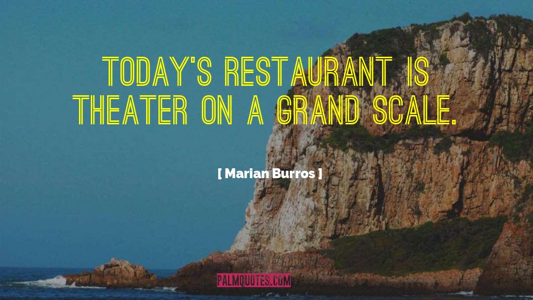 Christoff Restaurant quotes by Marian Burros