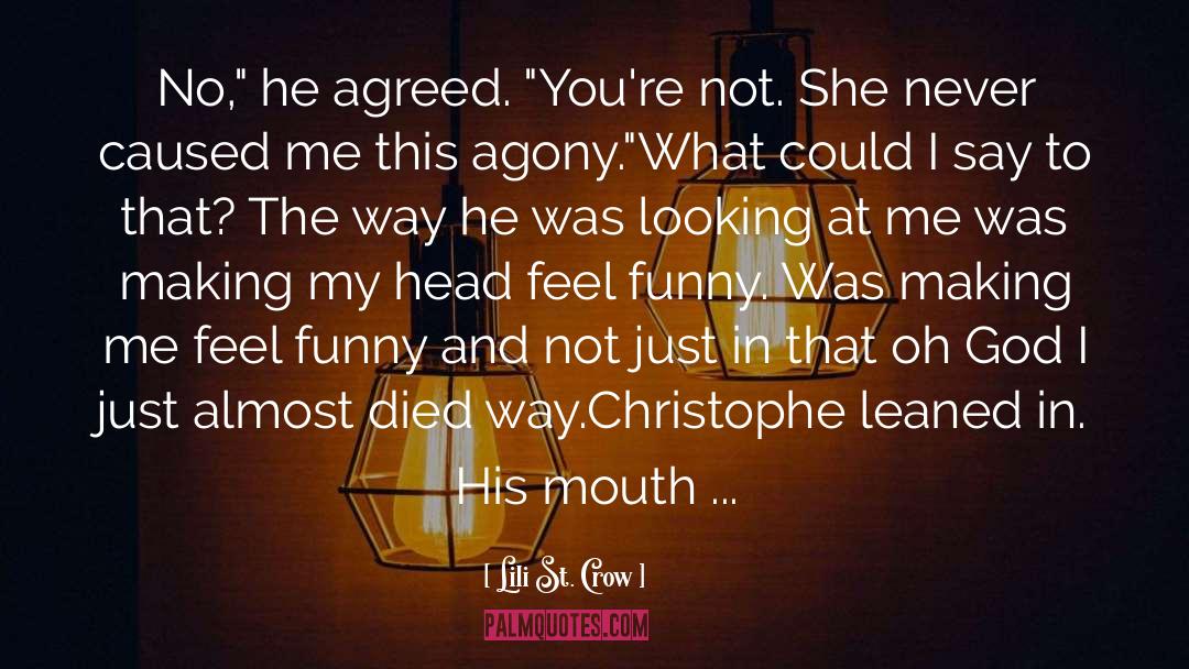 Christophe quotes by Lili St. Crow