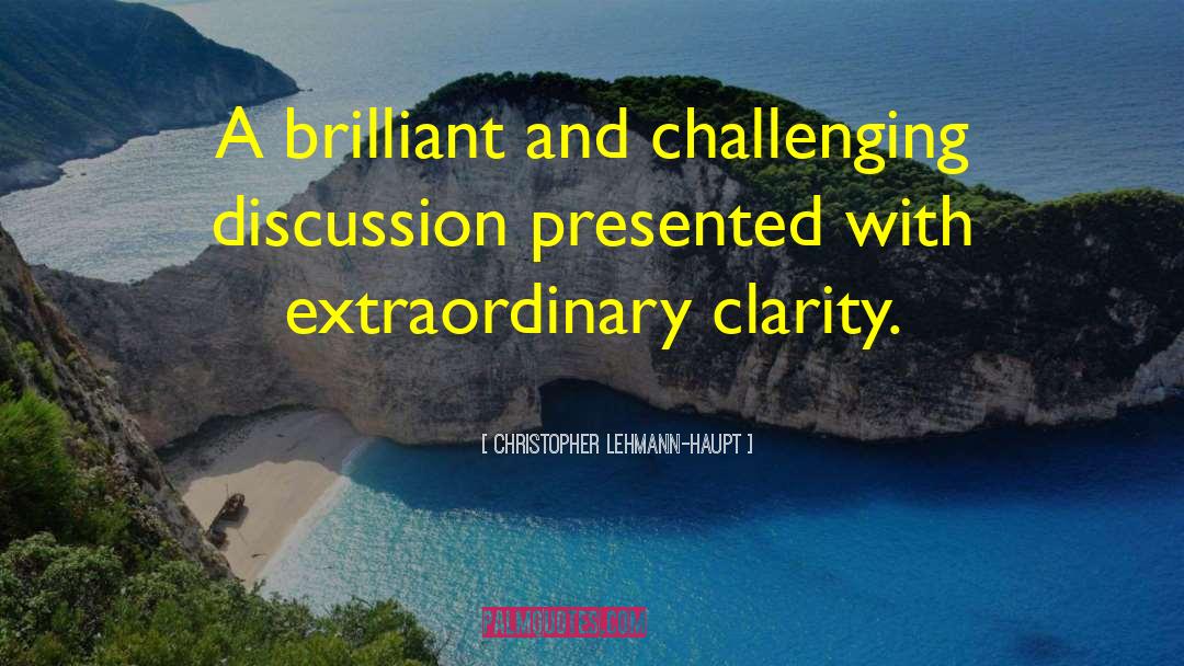 Christopher Argent quotes by Christopher Lehmann-Haupt