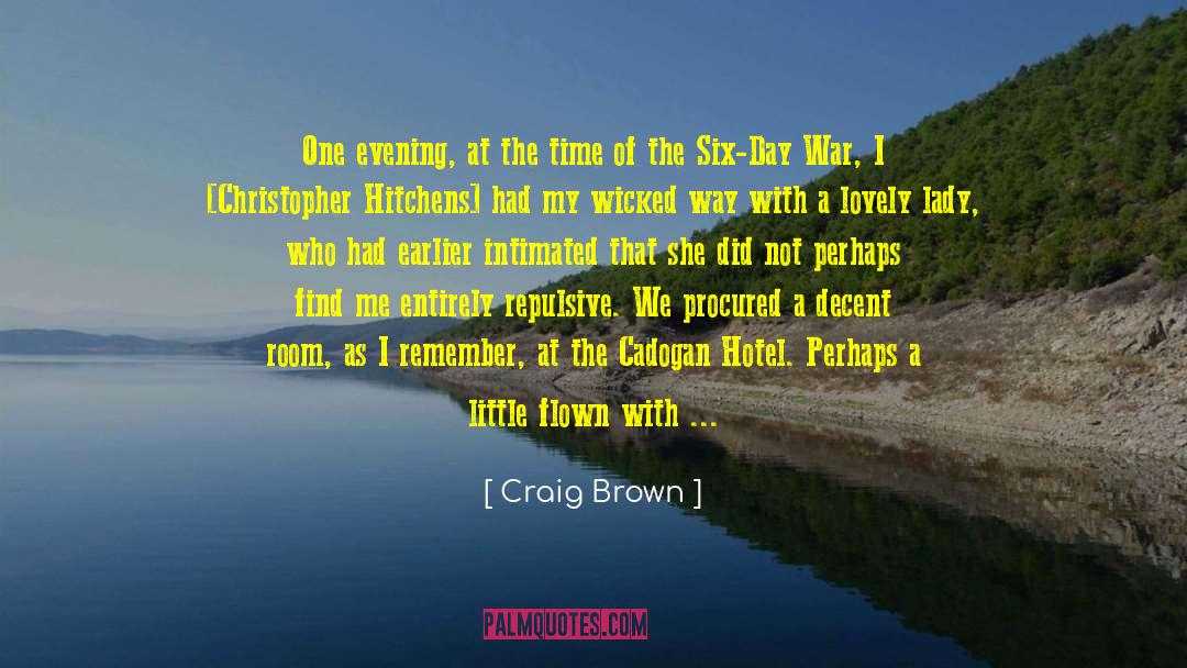 Christopher Hitchens quotes by Craig Brown