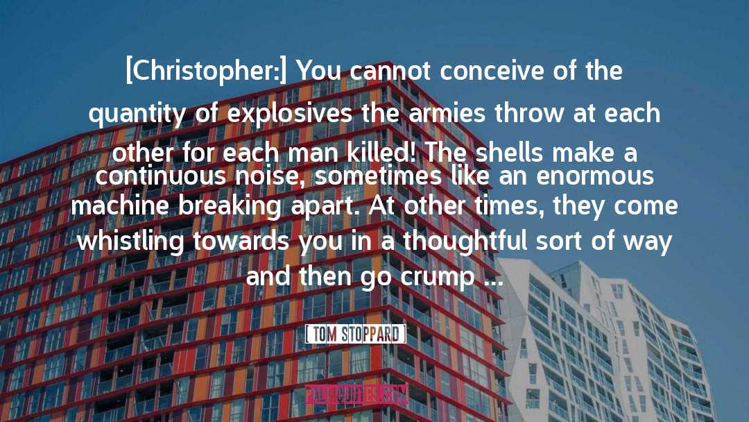 Christopher Josephs quotes by Tom Stoppard