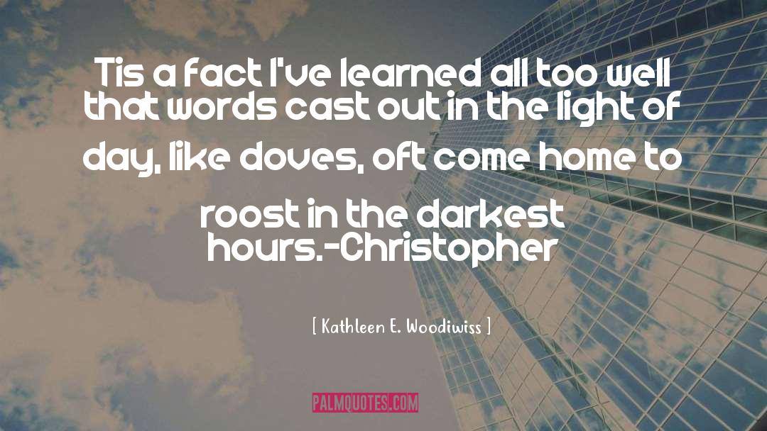 Christopher Lightwood quotes by Kathleen E. Woodiwiss