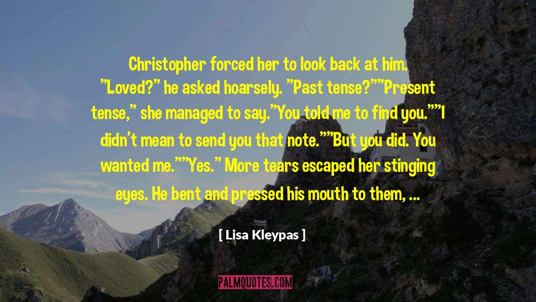 Christopher Loren quotes by Lisa Kleypas