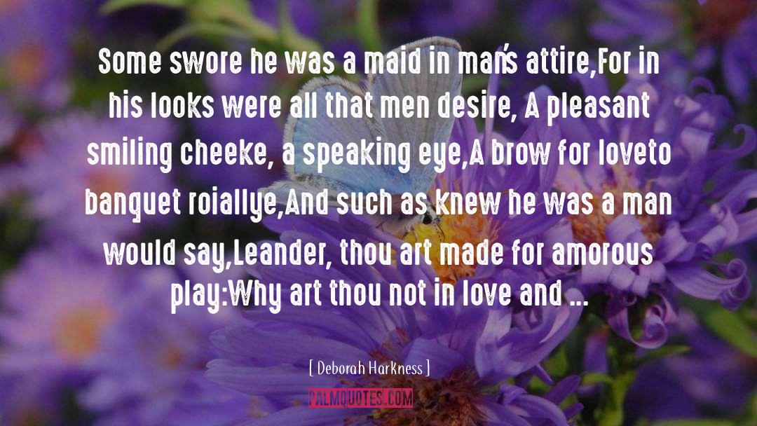 Christopher Marlowe quotes by Deborah Harkness