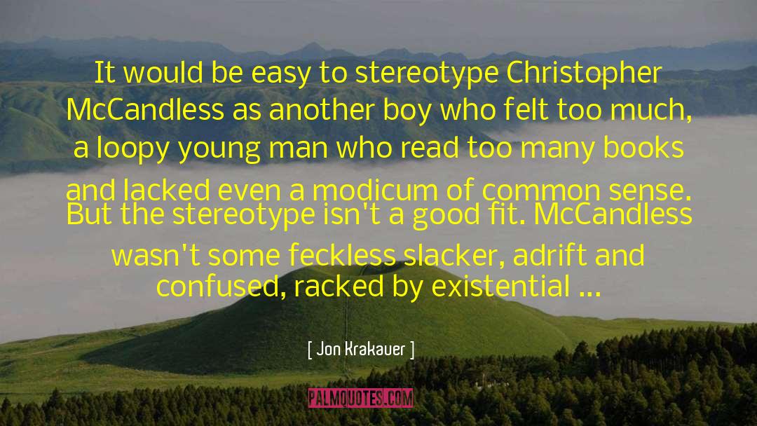 Christopher Mccandless quotes by Jon Krakauer