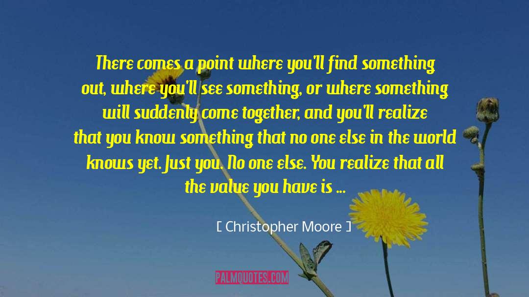 Christopher Moore quotes by Christopher Moore