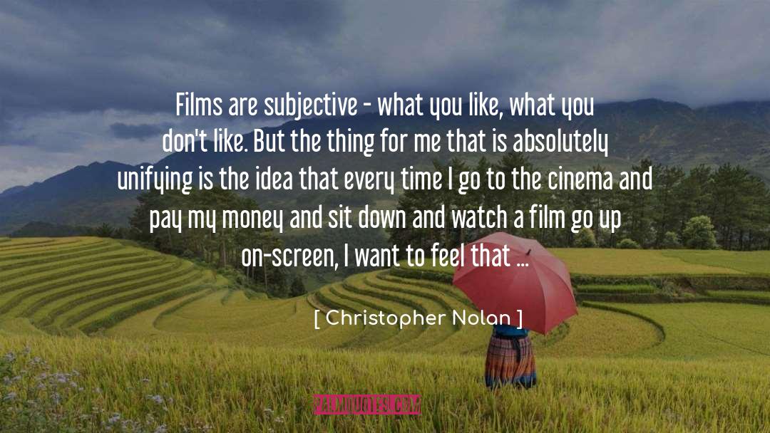 Christopher Nolan quotes by Christopher Nolan