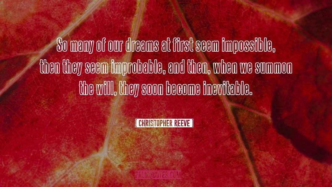 Christopher Taplin quotes by Christopher Reeve