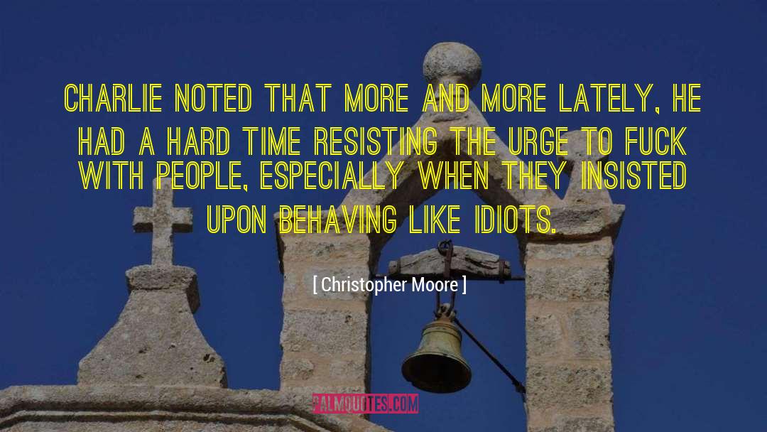 Christopher Wolf quotes by Christopher Moore