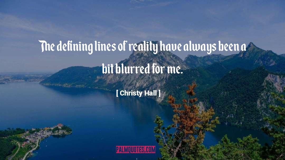 Christy Trujillo quotes by Christy Hall