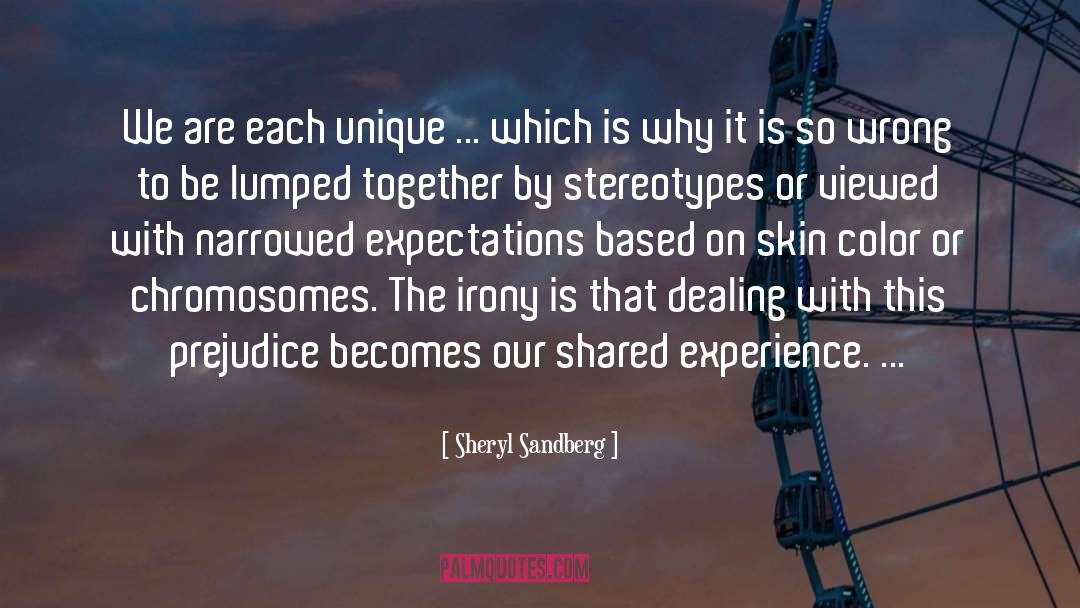 Chromosomes quotes by Sheryl Sandberg