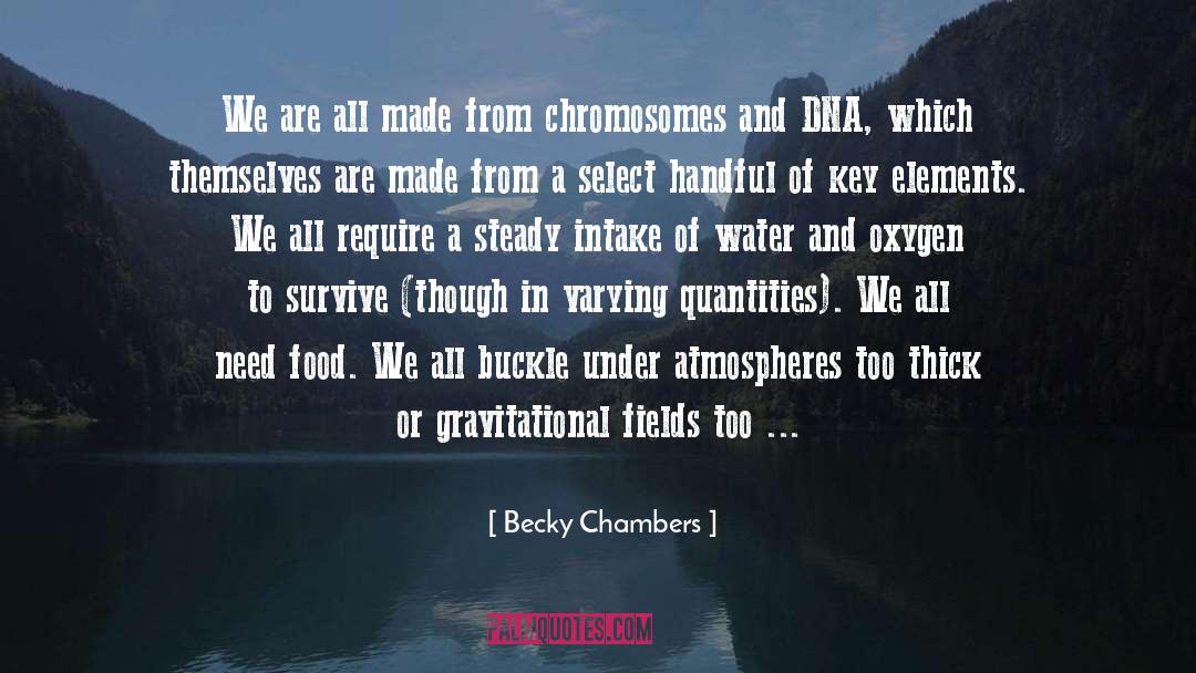 Chromosomes quotes by Becky Chambers