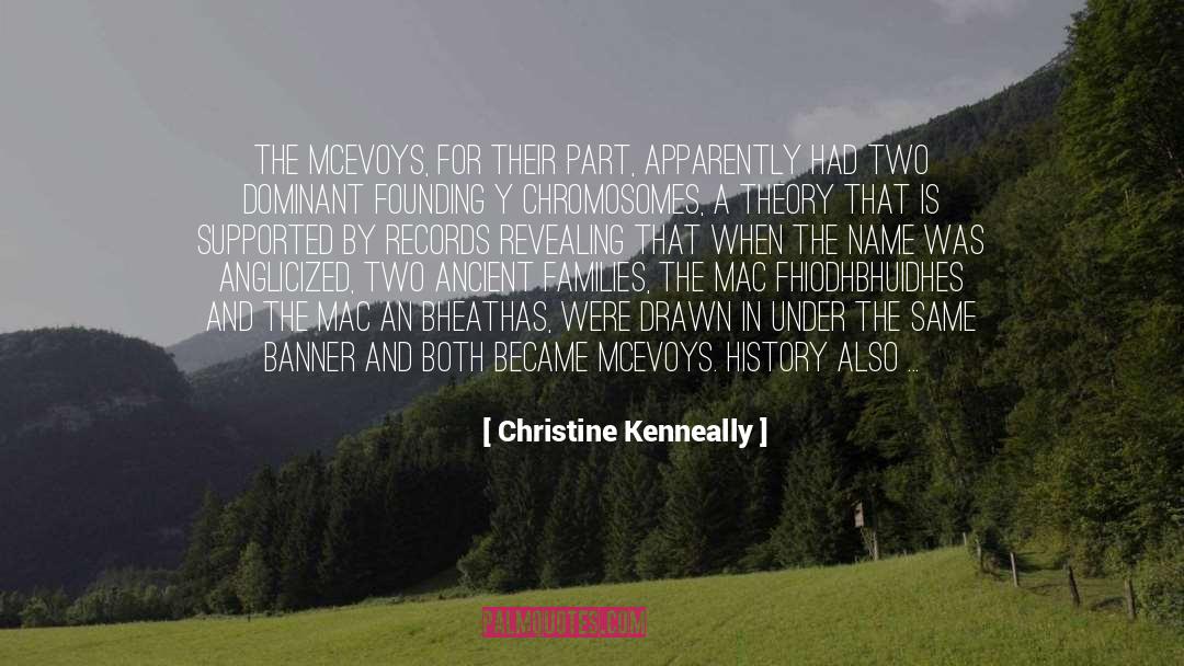 Chromosomes quotes by Christine Kenneally