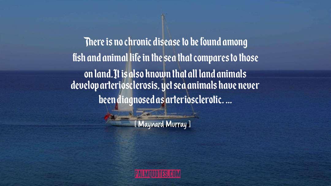 Chronic Disease quotes by Maynard Murray