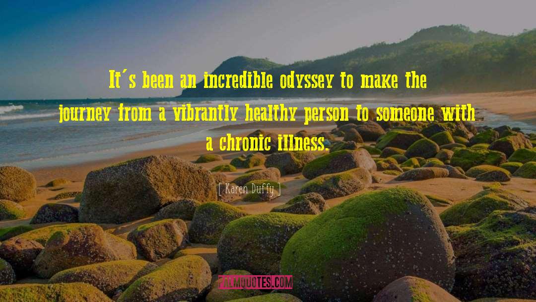 Chronic Illness quotes by Karen Duffy